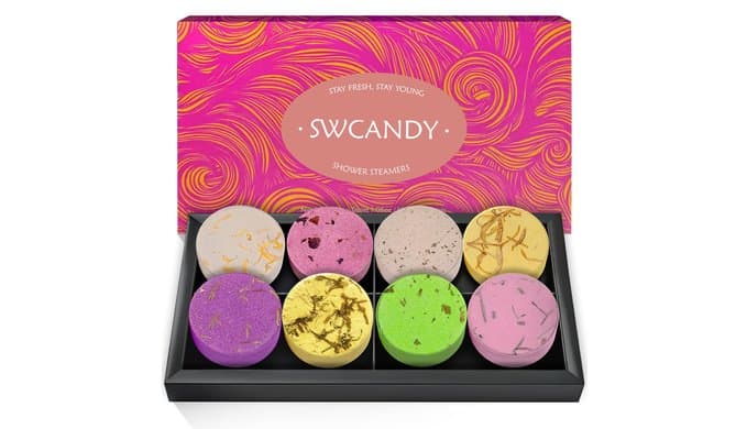 SWCANDY Shower Steamers Aromatherapy Teen Girl Gifts Trendy Stuff 8 Pcs thumbnail 1