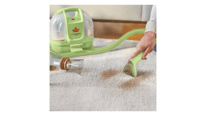 BISSELL Little Green Mini Corded Portable Carpet Cleaner 4064T - 4" Cleaning Path Green thumbnail 2