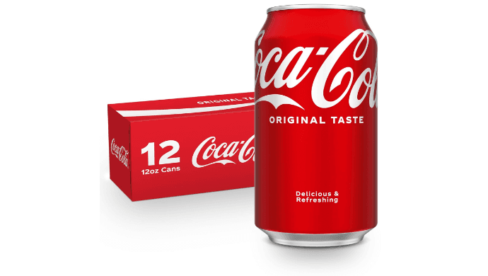 Buy 4 for $19.18! Coca-Cola Soda Soft Drink Fridge Pack Cans, 12 fl oz, 12 Pack thumbnail 1