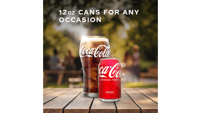Buy 4 for $19.18! Coca-Cola Soda Soft Drink Fridge Pack Cans, 12 fl oz, 12 Pack thumbnail 4