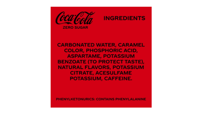 Buy 4 for $19.18! Coca-Cola Zero Sugar Soda Soft Drink Fridge Pack Cans, 12 fl oz, 12 Pack thumbnail 3