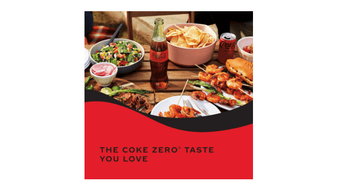Buy 4 for $19.18! Coca-Cola Zero Sugar Soda Soft Drink Fridge Pack Cans, 12 fl oz, 12 Pack thumbnail 4
