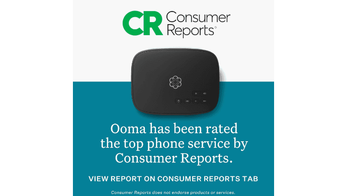 Ooma Telo Air VoIP Free Internet Home Phone Service thumbnail 2