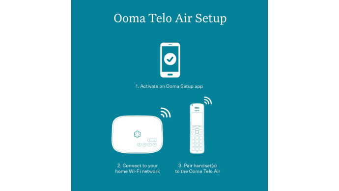 Ooma Telo Air VoIP Free Internet Home Phone Service thumbnail 5
