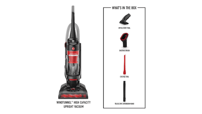 Hoover WindTunnel High Capacity Upright Vacuum (UH71150V) thumbnail 3