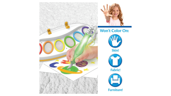 Crayola Color Wonder Magic Light Brush, Mess Free Painting for Kids, Age 3+ thumbnail 2