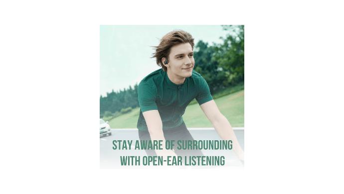 VEATOOL Wireless Earbuds Open Ear Headphone Sport, Bluetooth 5.3 Earbud, 80Hrs Earphone with Earhook, Noise Cancelling Mic,Light Weight Comfortable Fit,Suitable for Running,Workouts thumbnail 5