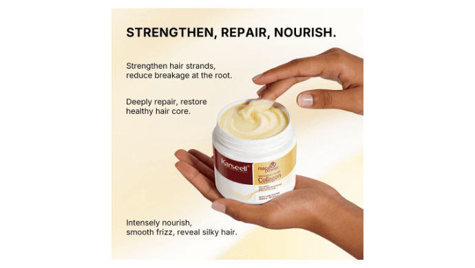 Karseell Deep Conditioning Hair Mask with Argan Oil for Dry Damaged Hair, 16.9 fl oz thumbnail 3