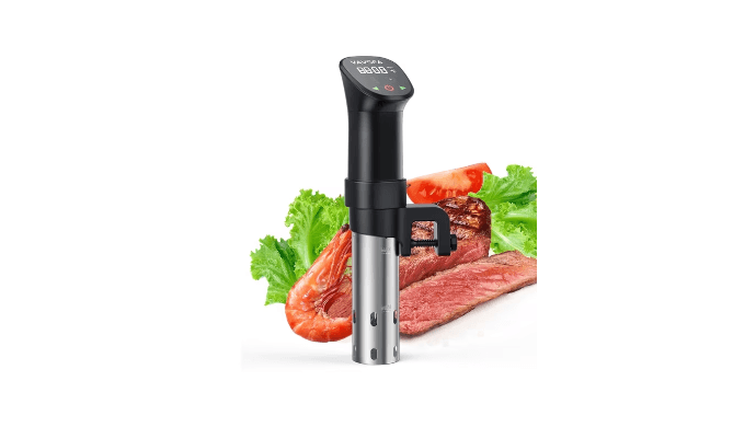 VAVSEA Sous Vide Machines, Precision Cooker, Waterproof Immersion Circulator with Digital Touch Screen and Accurate Temperature Time Control, Sous Vide Device for Home Kitchen thumbnail 1