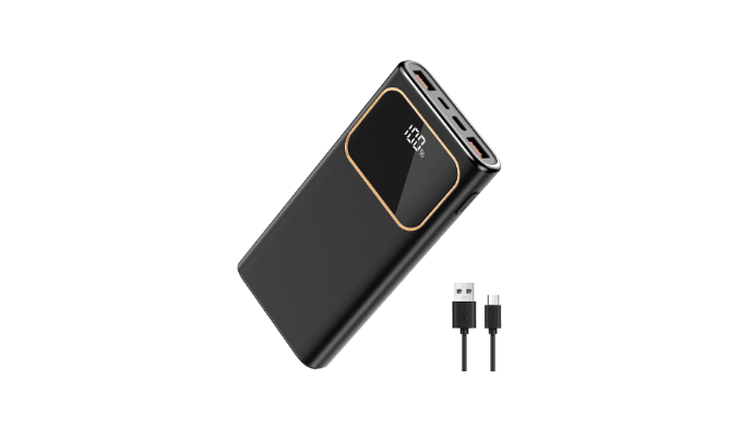 Portable Charger, 20000mah Power Bank, 22.5W Fast Charging Battery Pack with Usb-c/Usb-a Output, Digital Display Portable Phone Charger for iPhone 18/17/16/15/14/13 Pro Samsung Google LG iPad AirPods thumbnail 1
