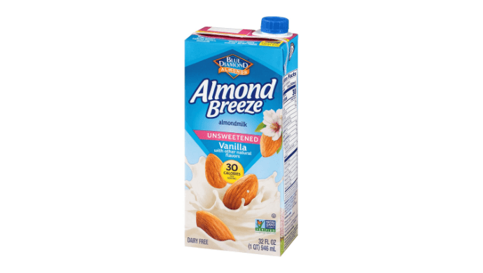 Almond Breeze Dairy Free Almondmilk, Unsweetened Vanilla, 32 Ounce (Pack of 6) thumbnail 3