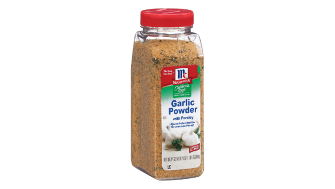 McCormick California Style Garlic Powder With Parsley Coarse Grind Blend, 24 oz thumbnail 1