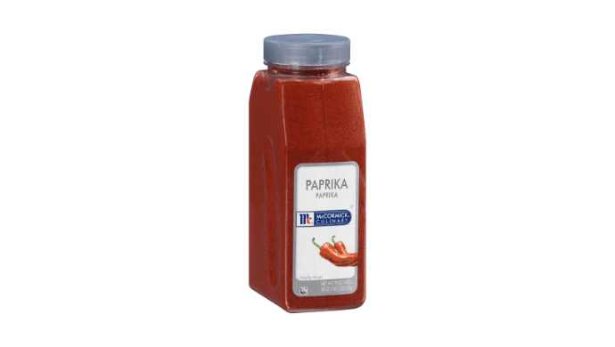 McCormick Culinary Paprika, 18 oz - One 18 Ounce Container of Sweet Paprika Seasoning, Perfect with Chicken, Pork, Beef Marinades and Dressings thumbnail 1