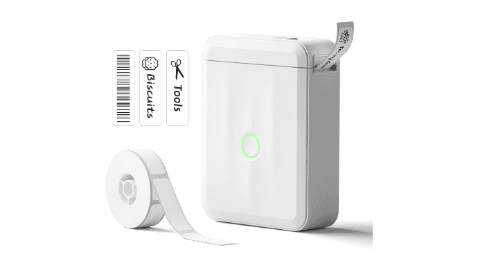 NIIMBOT D110 Upgrade Mini Label Maker, Bluetooth Thermal Printer for Daily thumbnail 1
