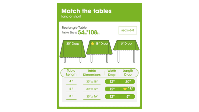 Pureegg Plastic Table Cloth Disposable 8 Pack 54 x 108 Inch, White thumbnail 3