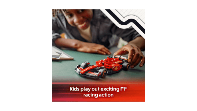 LEGO Speed Champions Ferrari SF-24 F1 Race Car Toys - Building Sets for Kids, Boys & Girls, Ages 10+ - Ferrari F1 Model Car Kits for Display or Play - Gift Ideas for Birthdays and Fans - 77242 thumbnail 3