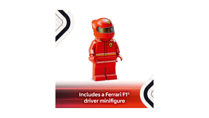 LEGO Speed Champions Ferrari SF-24 F1 Race Car Toys - Building Sets for Kids, Boys & Girls, Ages 10+ - Ferrari F1 Model Car Kits for Display or Play - Gift Ideas for Birthdays and Fans - 77242 thumbnail 4
