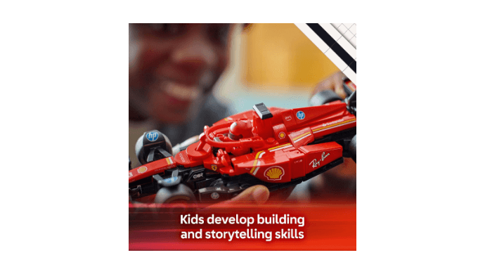 LEGO Speed Champions Ferrari SF-24 F1 Race Car Toys - Building Sets for Kids, Boys & Girls, Ages 10+ - Ferrari F1 Model Car Kits for Display or Play - Gift Ideas for Birthdays and Fans - 77242 thumbnail 5