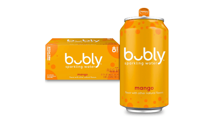 bubly Sparkling Water, Mango, 12 Fl Oz Cans (8 Pack) thumbnail 1