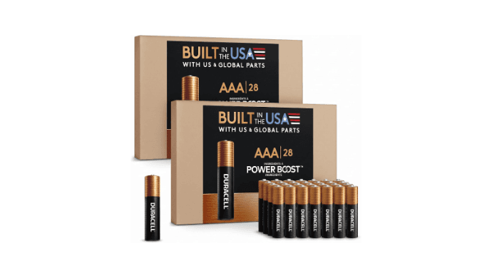 DURACELL Coppertop AAA Alkaline Batteries with Power Boost Ingredients,Long-Lasting Alkaline in Re-closable Pack for Quick Access and Organized Storage,28 Count (Pack of 2) thumbnail 1