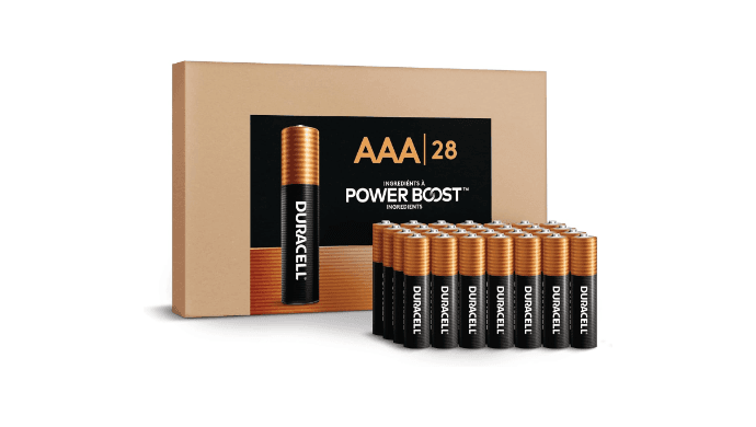 DURACELL Coppertop AAA Alkaline Batteries with Power Boost Ingredients,Long-Lasting Alkaline in Re-closable Pack for Quick Access and Organized Storage,28 Count (Pack of 2) thumbnail 2