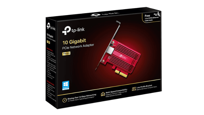 TP-Link TX401 10G Ethernet PCIe Adapter thumbnail 4