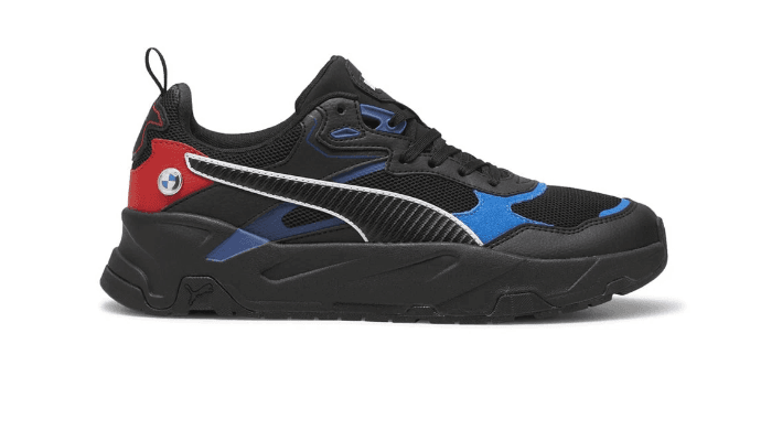 PUMA Bmw M Motorsport Trinity Lace Up Mens Black Sneakers Casual Shoes 30854501