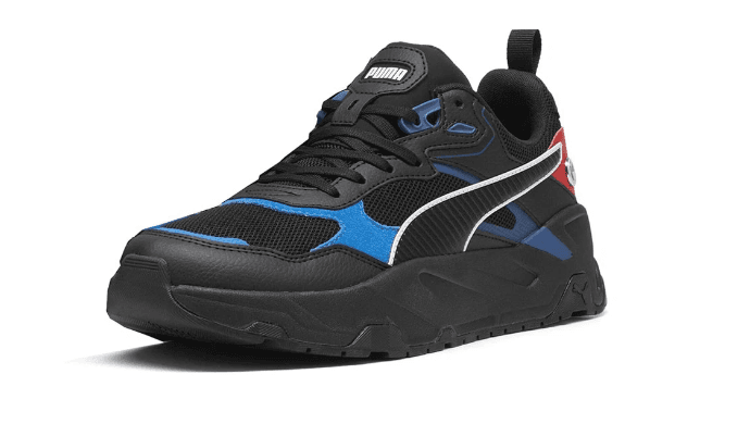 PUMA Bmw M Motorsport Trinity Lace Up Mens Black Sneakers Casual Shoes 30854501 thumbnail 2