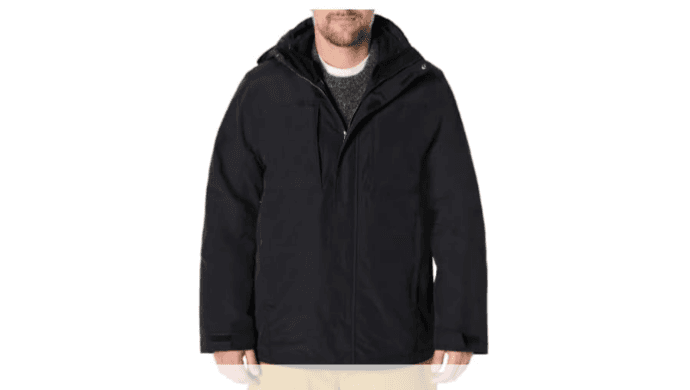 Amazon Essentials Men Water Resistant 3 1 Snow Jacket