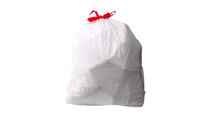Amazon Basics Flextra Tall Kitchen Drawstring Trash Bags, 13 Gallon, 50 Count, Tear-Resistant, Unscented thumbnail 2