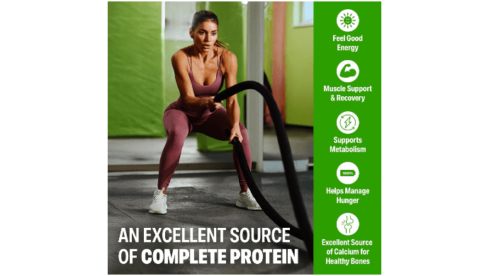 Orgain 38g High Protein Grass-Fed Shake, 6g BCAAs, Chocolate, 14 oz, 12pk thumbnail 4