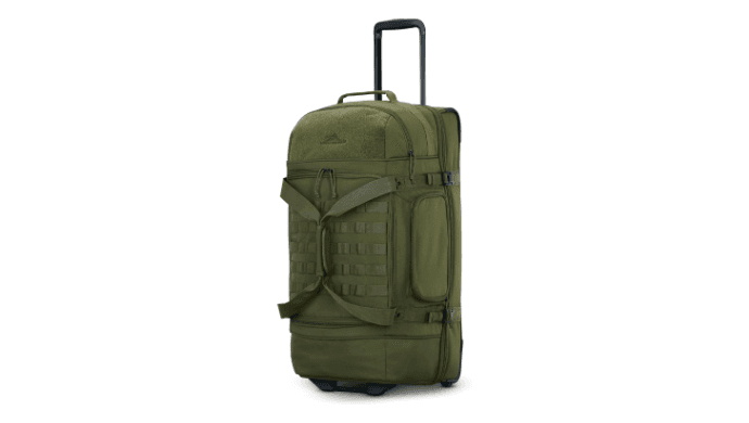 High Sierra Pathsetter Medium Wheeled Duffle - Moss thumbnail 1