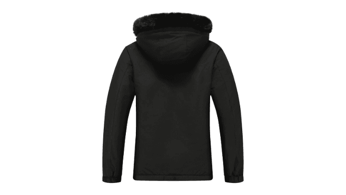 MOERDENG Women's Waterproof Winter Coat Softshell Hiking Jacket thumbnail 3