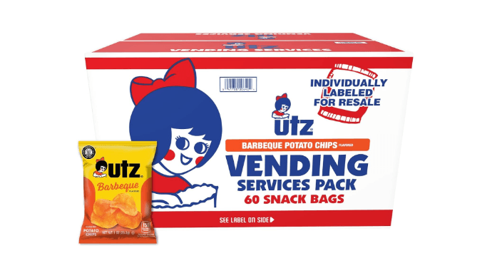 Utz Barbeque Potato Chips, 1 oz Bags (60 Count) thumbnail 1