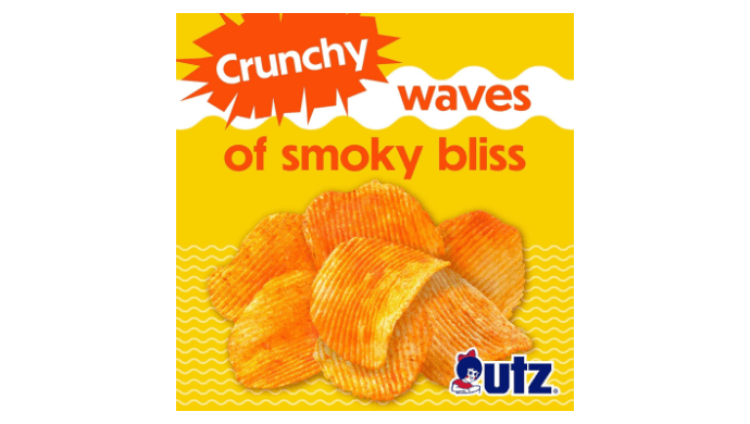 Utz Barbeque Potato Chips, 1 oz Bags (60 Count) thumbnail 6