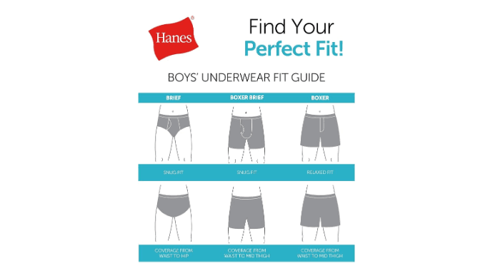 Hanes Boys' Boxer Briefs, Moisture-wicking Underwear for Boys & Toddlers, Assorted, 10 Or 12 Pack thumbnail 5