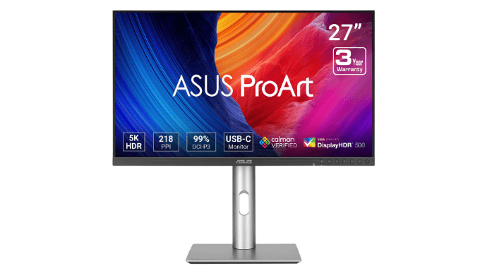 ASUS ProArt PA27JCV 27" 5K HDR Monitor thumbnail 2