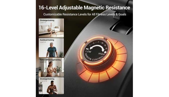 LONTEK Rowing Machines for Home,Magnetic Rowing Machine with APP Support thumbnail 5