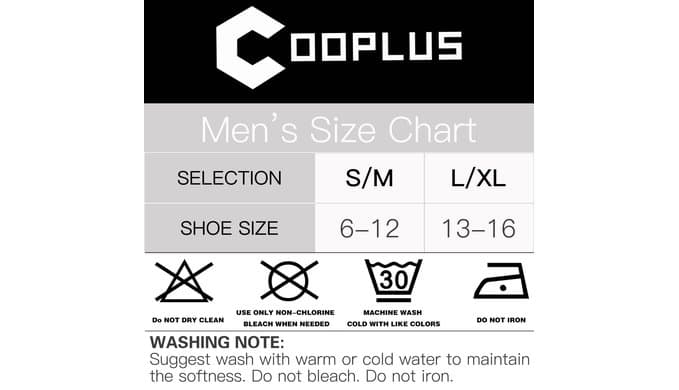 COOPLUS Mens Ankle Socks Athletic Cushioned Breathable Low Cut Tab With Arch Support - 6 Pairs thumbnail 2