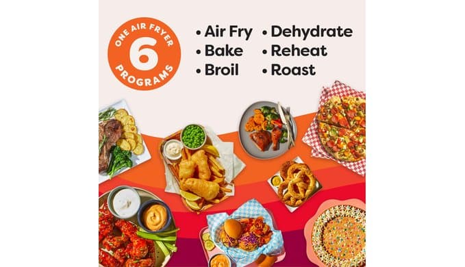 Instant Pot VORTEX Plus 6QT XL Air Fryer, 6-in-1 Air Fryer, Stainless Steel thumbnail 4