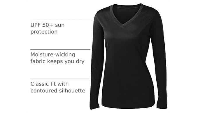 Opna Women's Long Sleeve Moisture Wicking Athletic Shirts Dry Fit Workout Tops for Women thumbnail 4