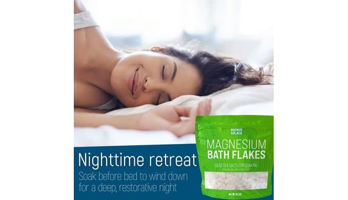 Magnesium Flakes for Bath - Magnesium Chloride Flakes - Dead Sea Salts for Soaking, 10 LBS thumbnail 4
