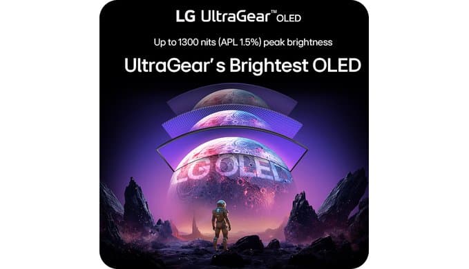 LG 45GX900A-B 45-Inch Ultragear WQHD (3440 x 1440) OLED Curved Gaming Monitor, 240Hz, 0.03ms, NVIDIA G-Sync, VESA DisplayHDR True Black 400, HDMI 2.1, DisplayPort, USB Type-C PD 65W thumbnail 3