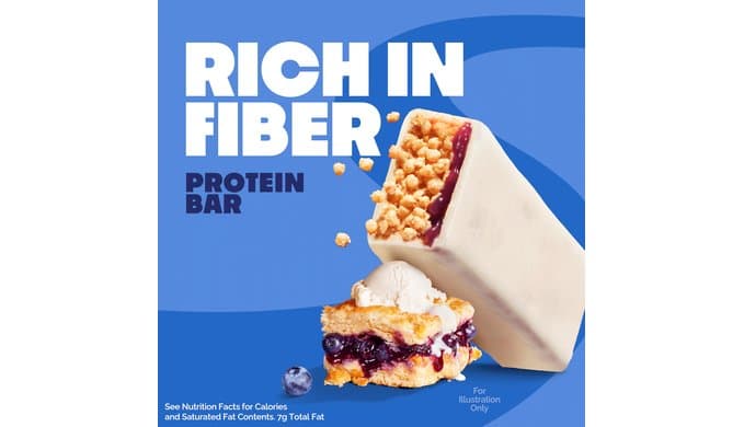 Quest Nutrition Crispy Blueberry Cobbler Protein Bar, 16g Protein, 12 Count thumbnail 4