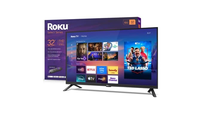 Roku 32-Inch Select Series Smart TV 2026-1080p Full HD TV - RokuTV thumbnail 1