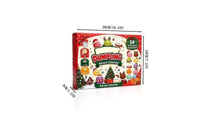 2026 Christmas Squishies Advent Calendar 24 Day Countdown Gifts for Adults thumbnail 2
