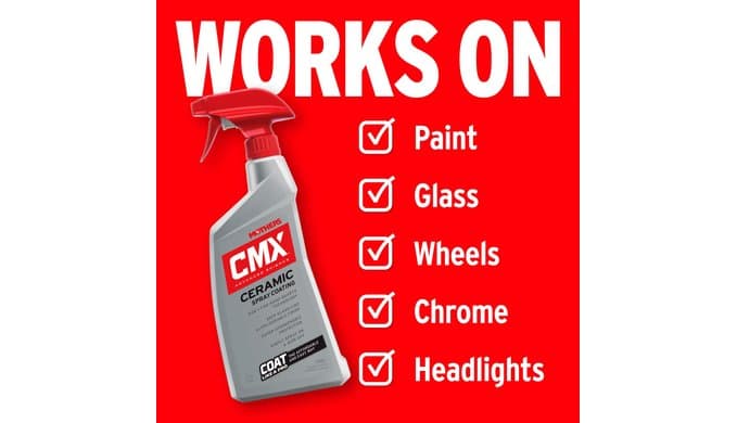Mothers CMX Ceramic Spray Coating, 24 oz. (01024) thumbnail 5