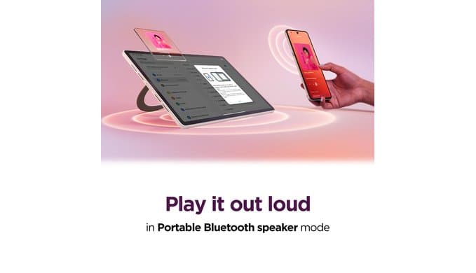 Lenovo Tab Plus Gen 2 - Entertainment Tablet and Clear Case - 12.1″ 2.5K IPS Touch Display - 120Hz - MediaTek Dimensity 7400 CPU - 8GB Memory - 256GB UFS Storage - Integrated Arm Mali-G615 MC2 GPU thumbnail 5