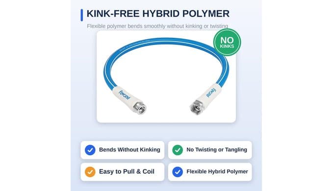 3 ft Lead-in Garden Hose, Hose Reel Leader Hose thumbnail 5
