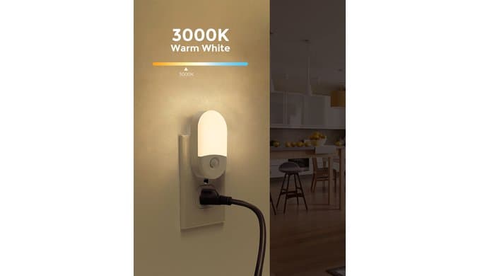 L LOHAS LED Motion Sensor Night Light, Motion Sensor Light Indoor, 30/60LM thumbnail 2